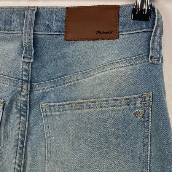 MADEWELL Roadtripper 10" High-Rise Jeggings in Ashburn Wash: Knee-Slit Edition - Picture 9 of 9